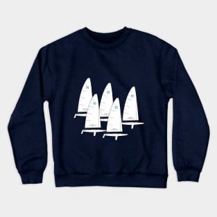 MC Scow Sailboats Racing Crewneck Sweatshirt